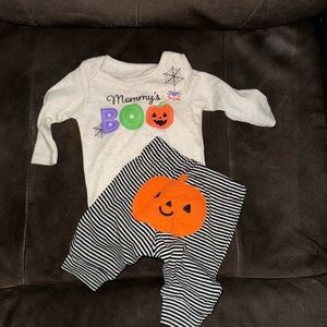 Newborn baby girl Halloween outfit
